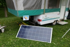 Alimentation panneau solaire